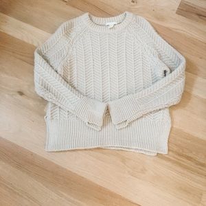 H&M Cream Sweater